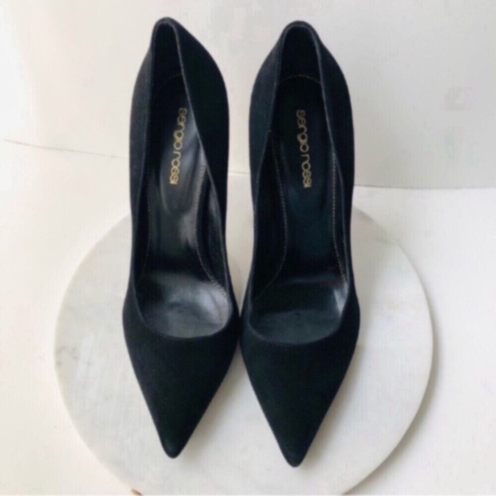 SERGIO ROSSI Black Pumps - Picture 4 of 17